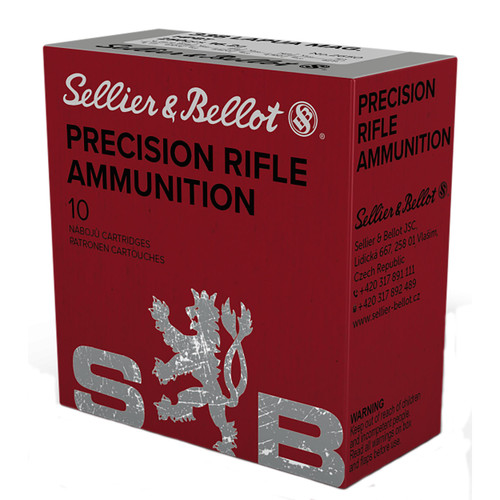Sellier & Bellot Rifle Ammunition .338 Lapua Mag 300gr HPBT 2713 fps 10/ct