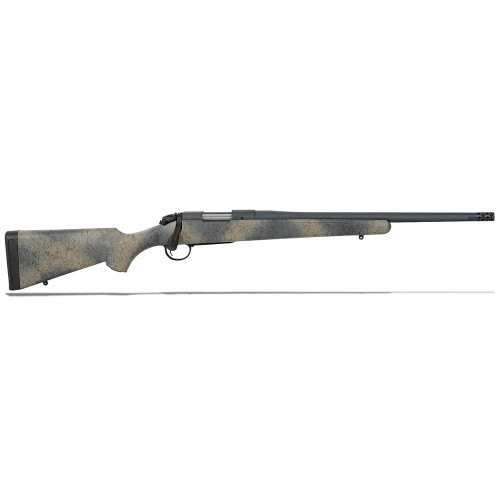 Bergara Ridge Wilderness Rifle .308 Win 4rd Magazine 18" Barrel Tan/Gray Speckled Stock