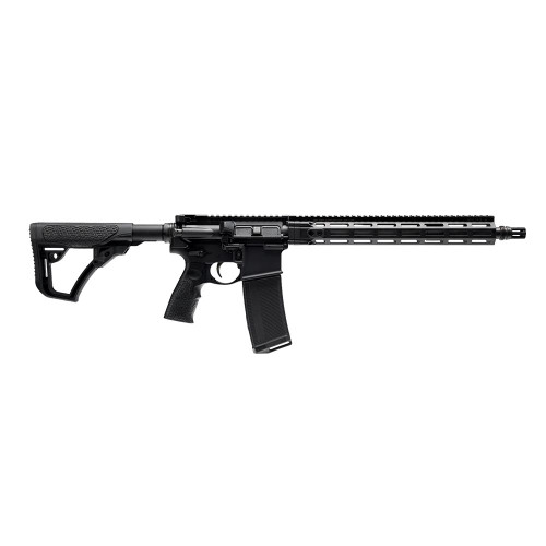 Daniel Defense DD4 V7 SLW Rifle 5.56mm NATO 32rd Magazine 14.5" 1/2x28 Threaded Barrel Black with 13.4" Handguard and Flash Hider