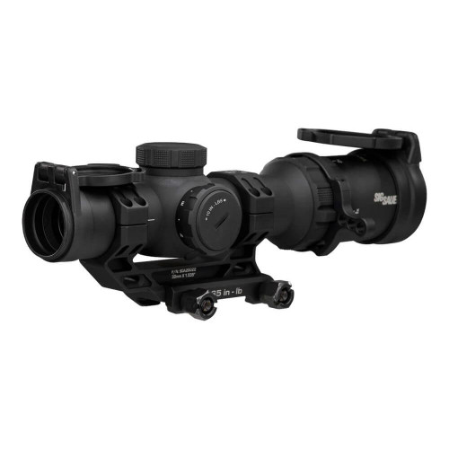 Sig Sauer Tango-MSR Compact Rifle Scope 1-6x24mm 30mm SFP BDC6 Illum Black with Mount