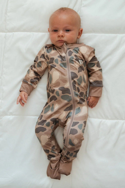 BABY ZIP UP PAJAMAS