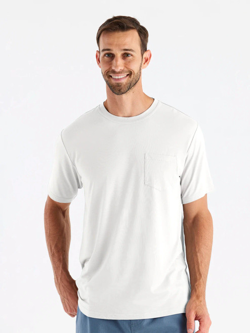MENS BAMBOO FLEX POCKET TEE