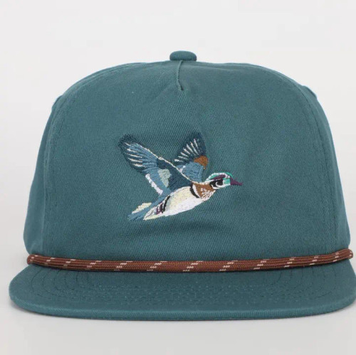 WOOD DUCK ROPE HAT