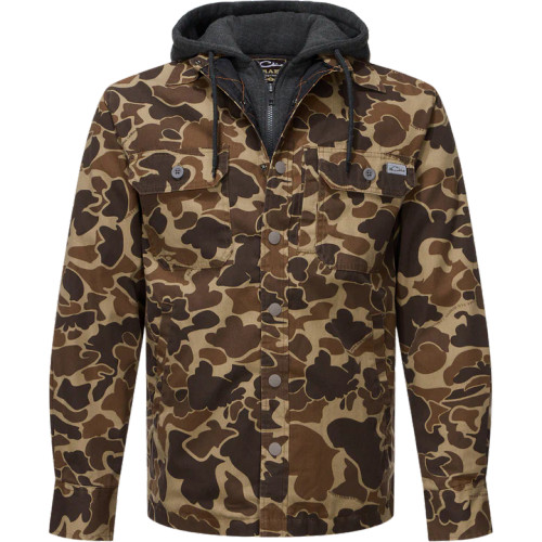 CAMPFIRE CANVAS SHIRT JAC HOODIE