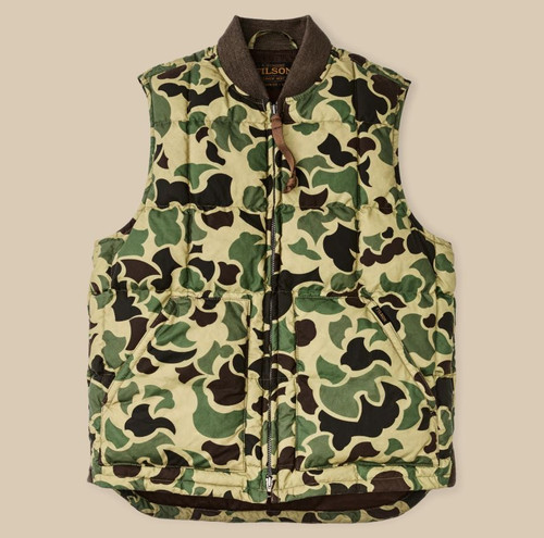 WAXED DOWN VEST