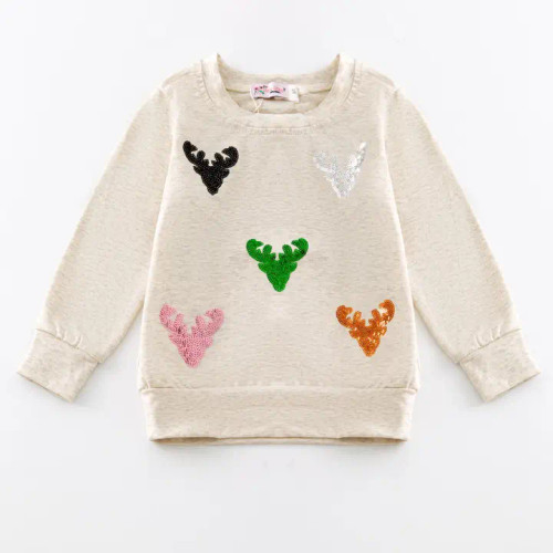 DEER SEQUIN SHIRT