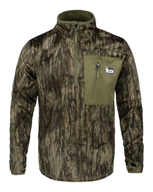 1/4 ZIP MID LAYER FLC PULLOVER