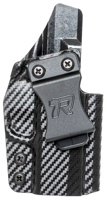 Rounded Gear SSRP365CFRHVAR Kydex  IWB Black Kydex Fits Sig P365 Belt Clip Right Hand                                                                                                                   