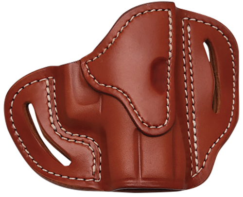 1791 Gunleather BHCCBRR BHC  OWB Size C Classic Brown Leather Belt Slide Compatible w/Glock 43/Sig P365/Walther PPK Right Hand                                                                          