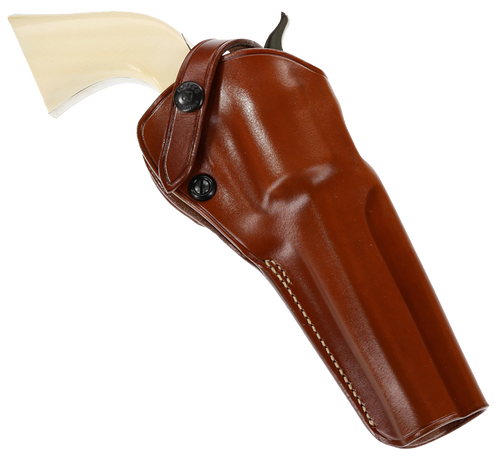 Galco SAO148 SAO  OWB Tan Leather Belt Slide Fits Ruger Blackhawk Right Hand                                                                                                                            