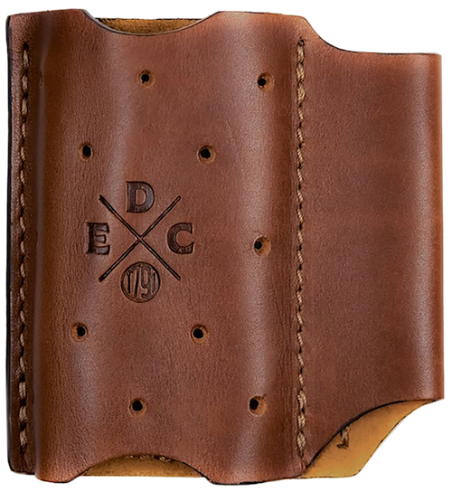 1791 Gunleather ACDUOCHNA EDC Action Clip Duo OWB Chestnut Leather Belt Clip Ambidextrous                                                                                                               