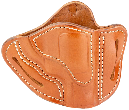 1791 Gunleather RVH1CBRR RVH1  OWB Size 01 Classic Brown Leather Belt Slide Fits S&W J Frame/Ruger LCR/S&W 38 Belt Up to 1.75" Wide Right Hand                                                          