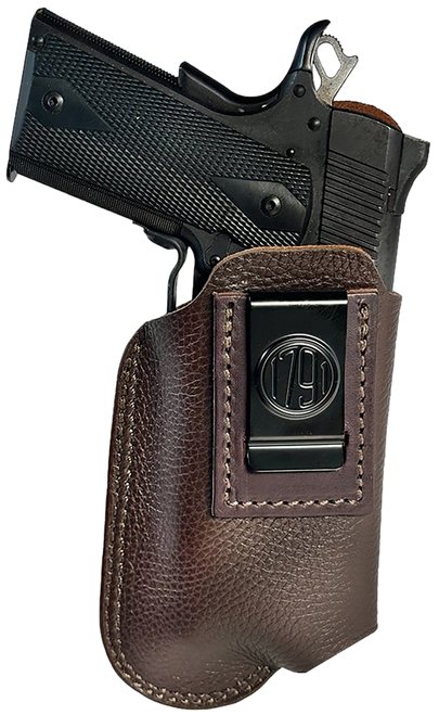 1791 Gunleather ORLBFCD4LBRWR   IWB Size 04 Brown Leather Right Hand                                                                                                                                    
