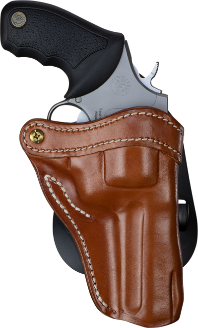 1791 Gunleather PDHR2CBRR RVH2  OWB Classic Brown Leather Paddle Fits Ruger GP100 Right Hand                                                                                                            