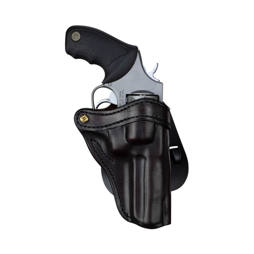 1791 Gunleather PDHR2SBRR RVH2  OWB Signature Brown Leather Paddle Fits Ruger GP100 Right Hand                                                                                                          