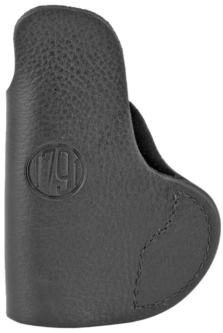 1791 Gunleather SCH0NSBR SCH  IWB Size 0 Night Sky Black Leather Belt Clip Fits Sig P238/S&W Bodyguard Right Hand                                                                                       