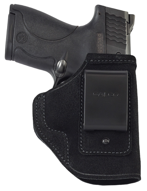 Galco STO224RB Stow-N-Go  IWB Black Steerhide Fits Glock 17 Gen1-5 Right Hand                                                                                                                           