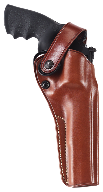 Galco DAO128 DAO  OWB Tan Leather Belt Slide Fits S&W N Frame Right Hand                                                                                                                                