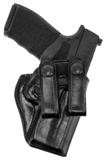 Galco SUM876RB Summer Comfort  IWB Black Leather Belt Loop Fits Springfield Hellcat Pro Right Hand                                                                                                      