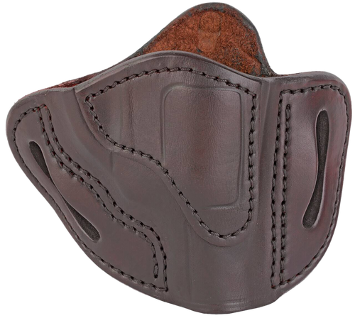1791 Gunleather RVH1SBRR RVH1  OWB Size 01 Signature Brown Leather Belt Slide Fits S&W J Frame/Ruger LCR/S&W 38 Belt Up to 1.75" Wide Right Hand                                                        