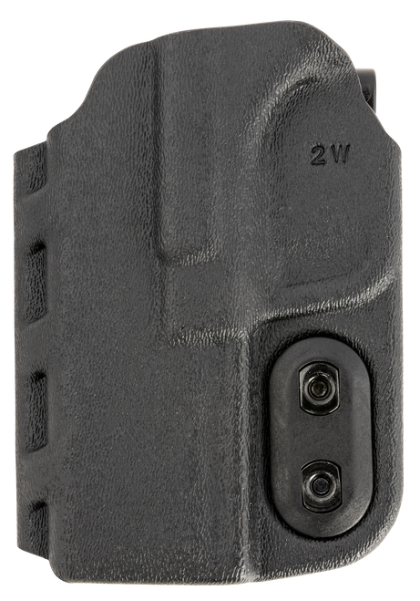DeSantis Gunhide 137KJ2WZ0 Slim-Tuk  IWB Black Kydex Belt Clip Fits Springfield Hellcat Pro Belt 1.75" Wide Ambidextrous                                                                                