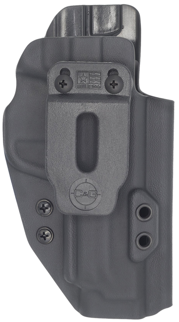 C&G Holsters 0568100 Covert  IWB Black Kydex Belt Clip Fits S&W M&P 9/40 4.25" Right Hand                                                                                                               