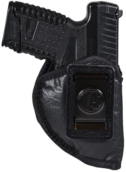 1791 Gunleather ECOSC2BLKR EcoCarry Sub-Compact IWB Medium Black Right Hand                                                                                                                             