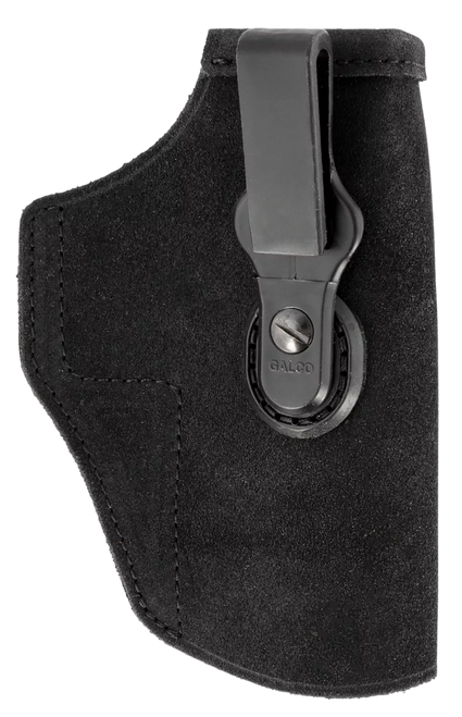 Galco TUC634B Tuck-N-Go 2.0 IWB Black Leather UniClip/Stealth Clip Fits Kimber Solo/S&W M&P Bodyguard w/CT Laser Ambidextrous                                                                           