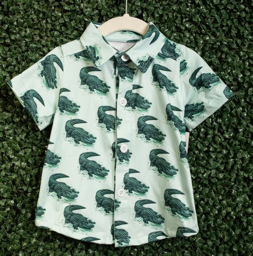 GATOR BUTTON UP