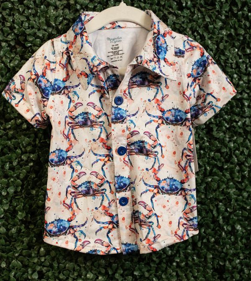 FEELING CRABBY BUTTON DOWN