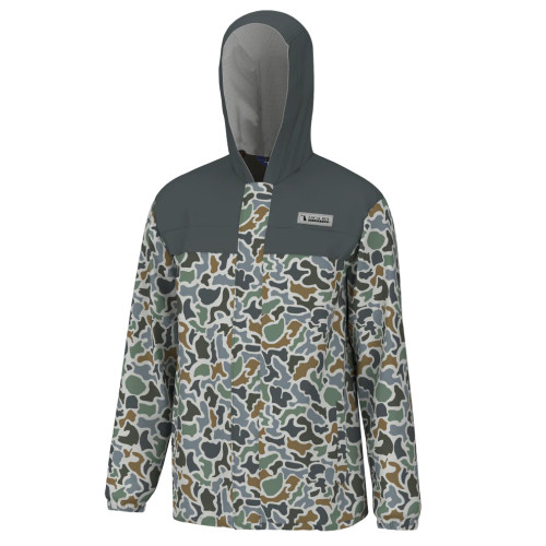 TWO TONED RAIN JACKET