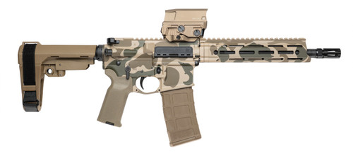 Cnc Firearms Daniel Defense Duck Camo Vortex AMG UH-1 V7 5.56 NATO 10" Barrel
