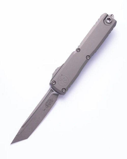 Microtech ULTRATECH GEN III ZBP T/E APOCALYPTIC STANDARD NATURAL CLEAR FACTORY SECOND M390MK 3.55"