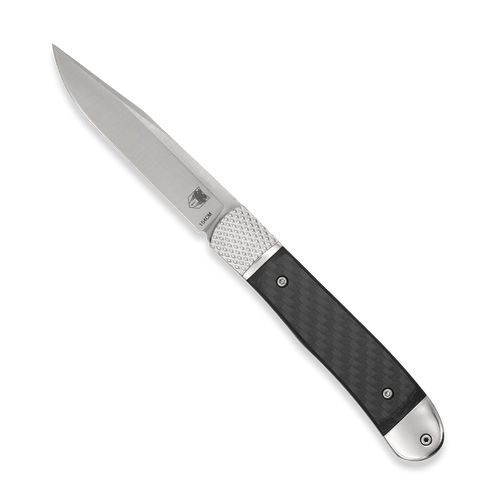 Cobratec Trapper Hidden Release Carbon Fiber with 154CM 154CM stainless steel 3.125"