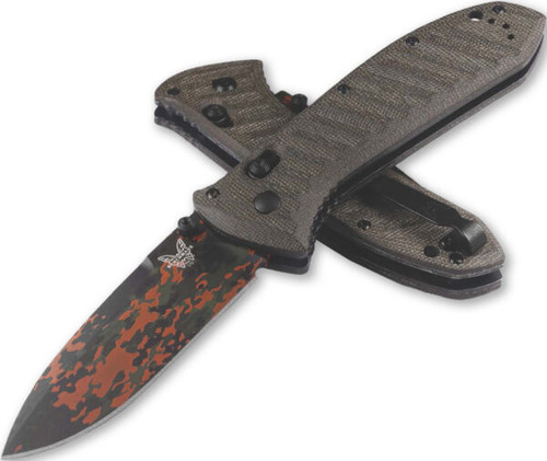 Benchmade Limited Edition Presidio Ii OD Green Micarta CPM-M4 3.72"