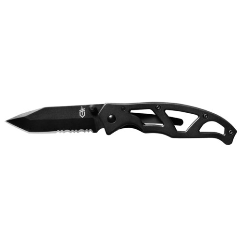 Gerber PARAFRAME TANTO Black titanium nitride-coated blade 3"