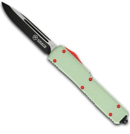 Krate Tactical Jade G10 OTF Knife D2 3.25"