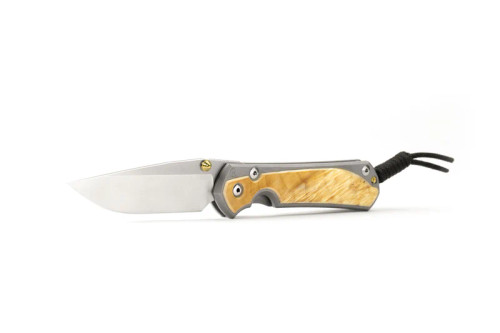 Chris Reeve SMALL SEBENZA 31 INLAY BOX ELDER S45VN 2.99"