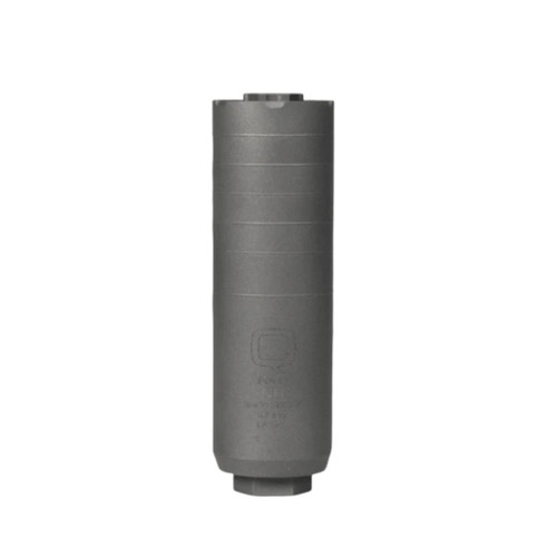 Q Jumbo Shrimp Quick Attach Suppressor 6.5 Creedmoor Titanium 5/8x24  5.7" Length Bead Blast Finish