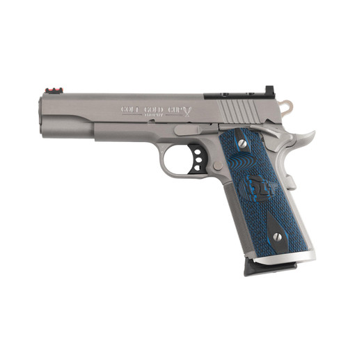 Colt Gold Cup Trophy Handgun .45 Auto 8rd Magazine 5" Barrel Stainless G10 Grips Optic Ready