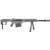 Barrett 18068 M107A1  50 BMG 20" 10+1 Tungsten Gray Cerakote Tungsten Gray Fixed with Sorbothane Recoil Pad Stock Black Polymer Grip                                                                    