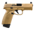 FN 66101390 545 MRD Full Size 45 ACP 10+1 4.10" Black Hammer Forged/Target Crown Barrel/ Flat Dark Earth Optic Cut/Serrated Slide/Flat Dark Earth Polymer Frame w/Picatinny Rail, Ambidextrous          