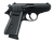 Walther Arms 5030300 PPK/S  22 LR 10+1 3.30" Steel/Threaded Barrel Matte Black Tenifer Serrated/Steel Slide, Black Zinc Alloy Frame w/Beavertail, Black Checkered Polymer Grips                         