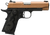 Browning 051988492 1911 Black Label Compact Frame 380 ACP 8+1 3.63" Matte Stainless Steel Barrel, Copper Cerakote Serrated Stainless Steel Slide, Matte Black Polymer Frame, Black Polymer Grip         