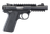 Ruger 40149 Mark IV 22/45 Tactical 22 LR 10+1 4.40" Steel/Threaded Barrel, Blued Slide, Black Checkered 1911-Style Panel Grip, Features Top & Bottom Picatinny Rails                                    