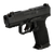 Canik HG8611VN Prime Radian  Micro-Compact Frame 9mm Luger 3.80" Compensated Barrel, Optic Ready/Serrated Slide, Textured Grip                                                                          