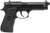 Beretta USA J92M9A0M M9  Full Size Frame 9mm Luger 15+1, 4.90" Steel Barrel, Black Bruniton Serrated Steel Slide & Aluminum Frame w/Beavertail, Ambidextrous                                            