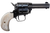 Heritage Mfg RR22MB3BHPRL Rough Rider  22 LR 22 WMR 6 Shot, 3.50" Black Steel Barrel, Black Zinc Alloy Frame, Black Cylinder, White Pearl Birdshead Grip, Hammer/Thumb Safety, Exposed Hammer           