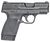 Smith & Wesson 14658 M&P M2.0  Shield Compact Slim Frame .45 ACP 7+1 3.30" Black Armornite Barrel, Black Armornite Stainless Steel Serrated Slide, Black Polymer Frame & Textured Grip, Manual Safety   