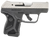 Ruger 13724 LCP II  Sports South Exclusive 22 LR 10+1 2.75" Satin Stainless Steel Barrel, Silver Cerakote Serrated Slide, Black Textured Polymer Frame, Features Lite Rack System, Manual Safety        